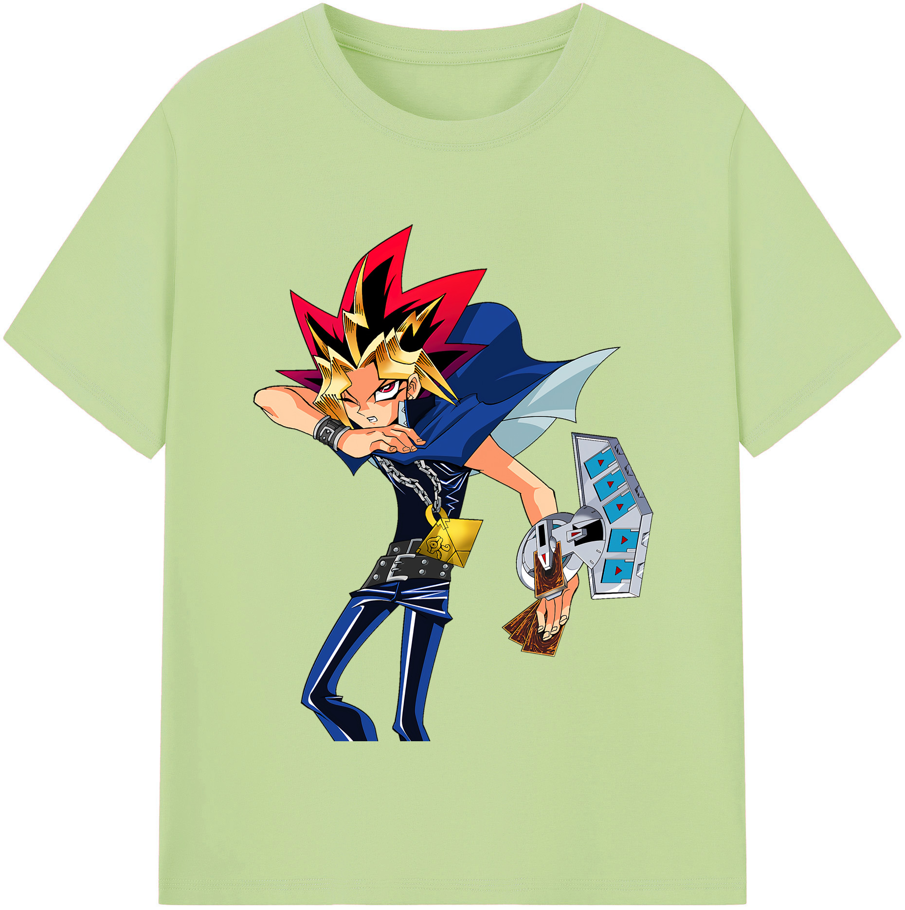 （画像用） 遊☆戯☆王 Yu-Gi-Oh! 綿100％半袖Tシャツ（フロントプリント）